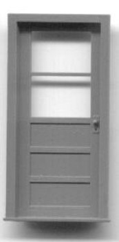 36″ DOOR W/2 PANE WINDOW