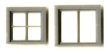 ATTIC WINDOW SET–SINGLE SASH
28″x 28″ 4 LIGHT
34″x 32″ 2 LIGHT