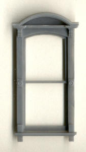 VICTORIAN WINDOW WITH ARCHED PEDIMENT
DOUBLE HUNG–1/1 LIGHT