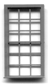 42″ x 91″ ENGINE HOUSE WINDOW
-18 PANE