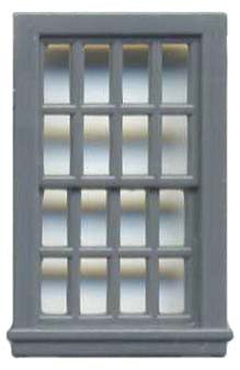 36″ X 56″ DBL HUNG WINDOW 16 PANE