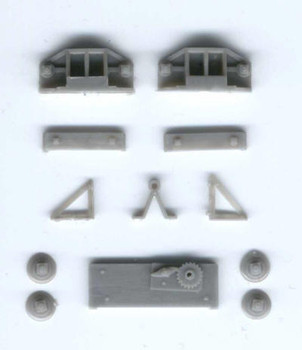 NARROW GAUGE HI SIDE GON COUPLER POCKET AND END DETAIL