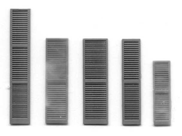 LOUVERED WINDOW SHUTTERS-18-1/2″X64″