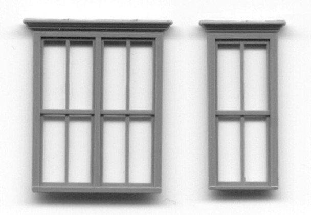 VICTORIAN WINDOW SET
1 DOUBLE WINDOW
2 SINGLE WINDOWS
30″ x 61″ SASH, DBL HUNG