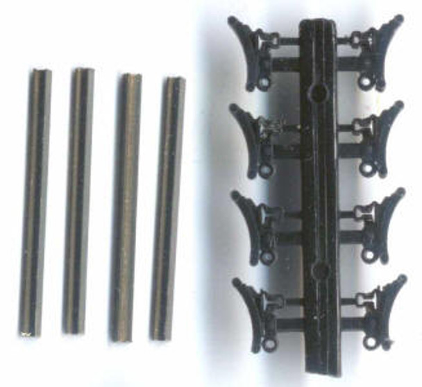 NARROW GAUGE BRAKE SHOES AND BEAMS