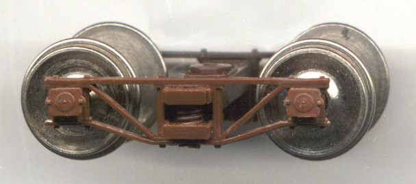 SR&RL ON30 ARCHBAR TRUCKS WITH NO
WHEELSETS-BROWN DELRIN® (WILL FIT #37131-4 NSWL WHEELSETS)