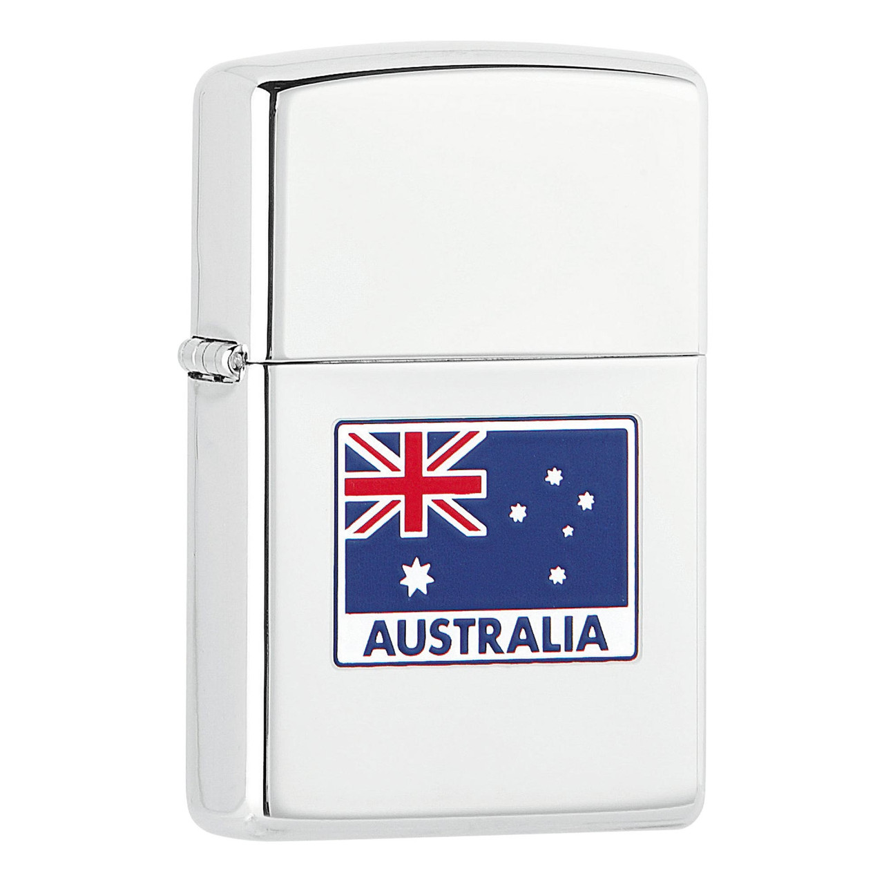 Australian Flag - High Polish Chrome