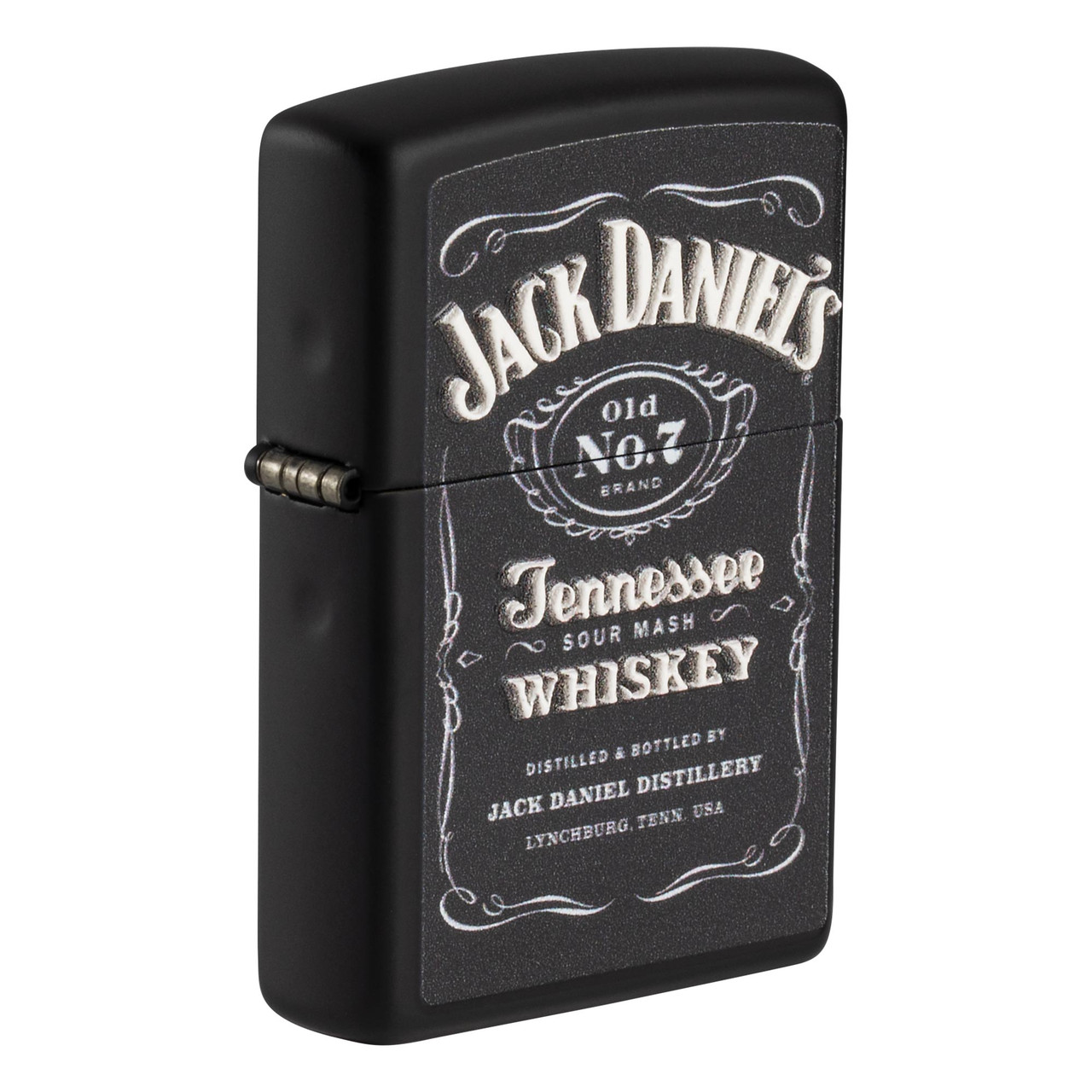 Zippo Jack Daniel's® Woodchuck Brushed Chrome Windproof Lighter