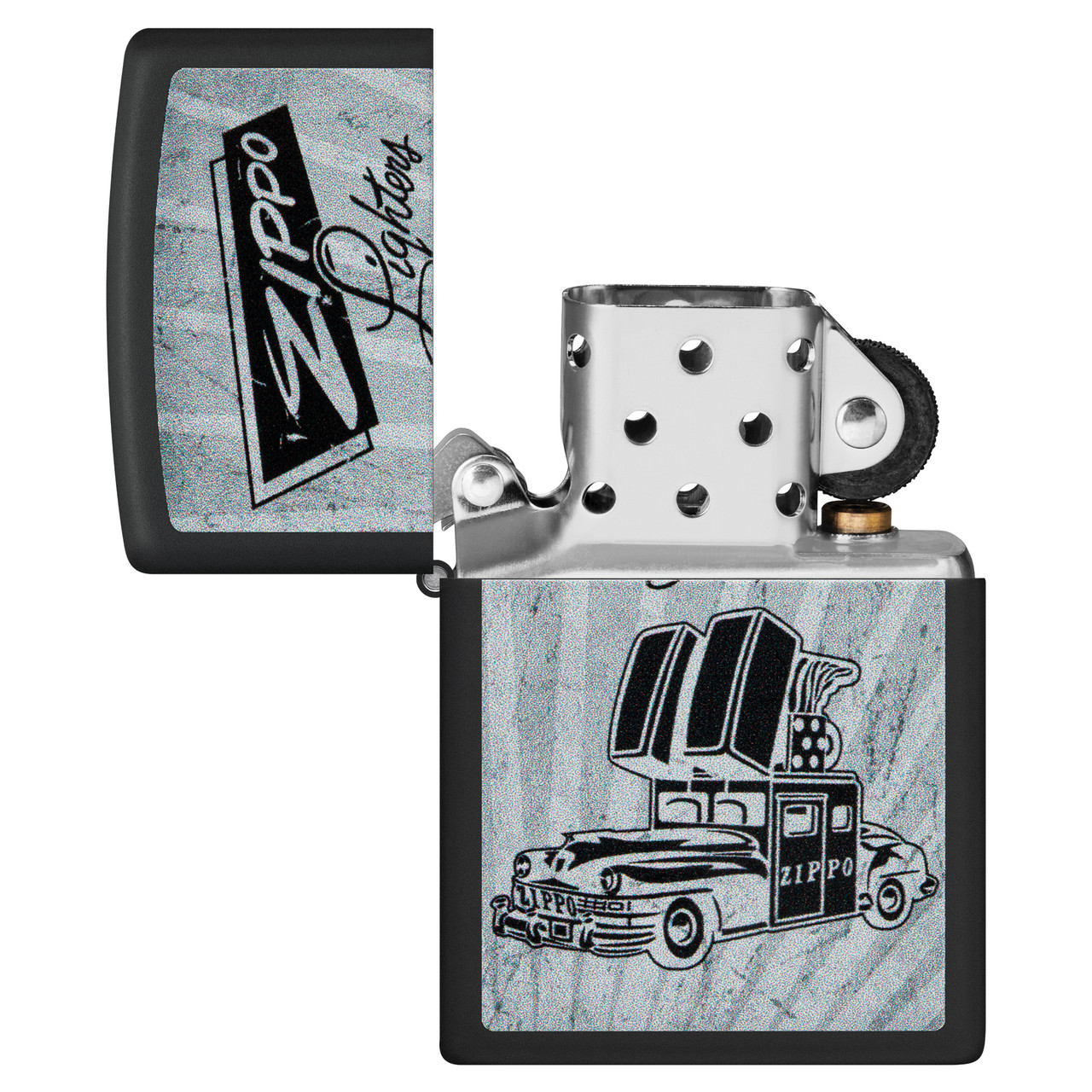 Zippo Car Ad Design