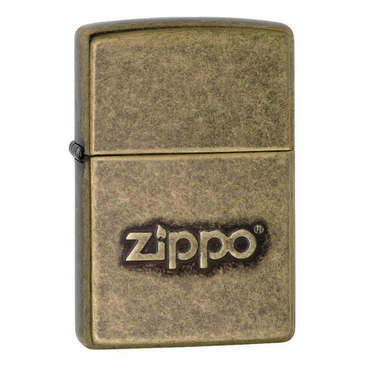 Antique Brass Stamped Zippo™