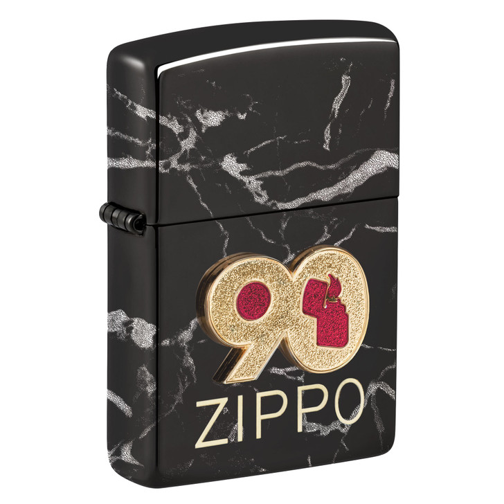 ZIPPO 90th anniversaryブラックアイス