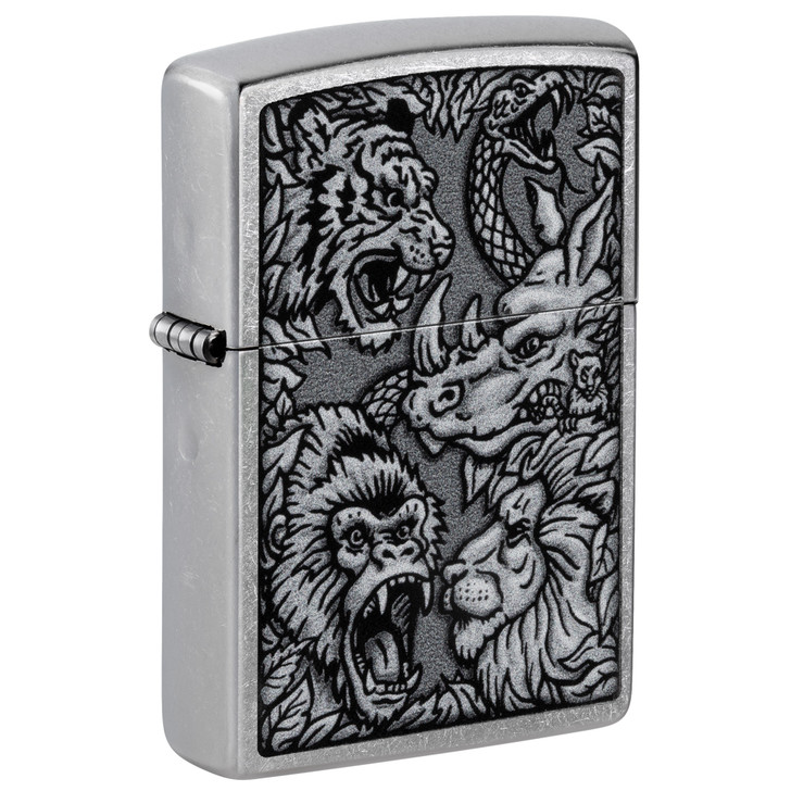 Zippo Jungle Design