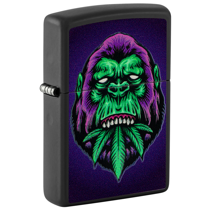 Zippo Cannabis Gorilla Black Light