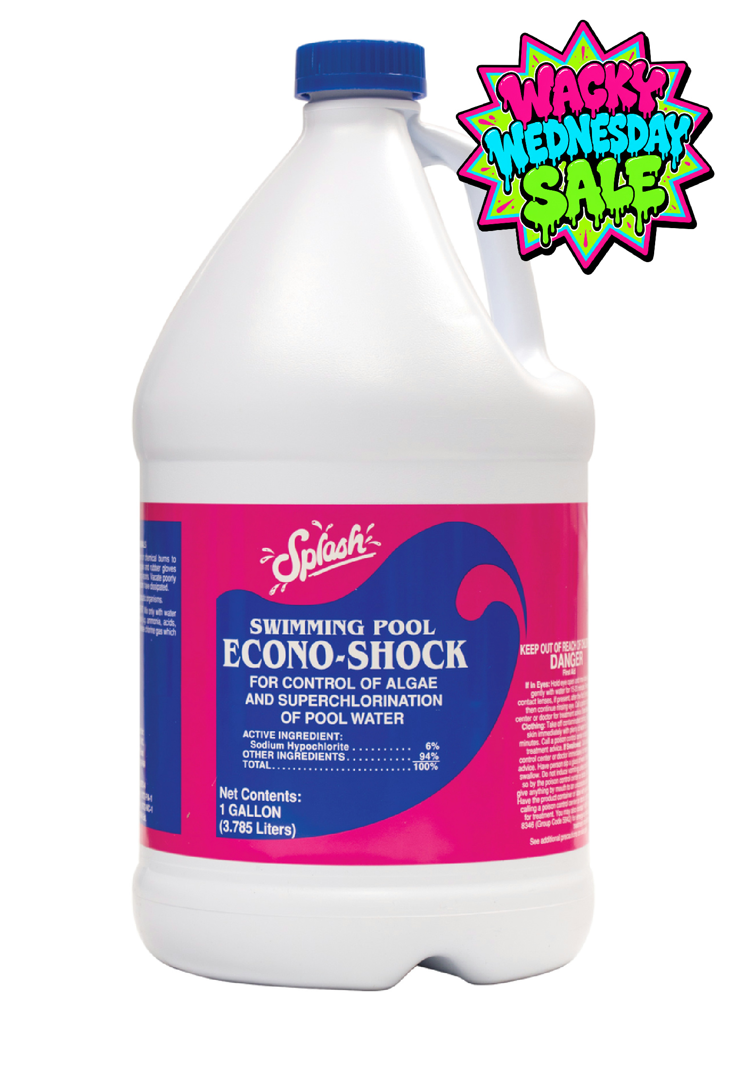 Gallon Liquid Swimming Pool Shock