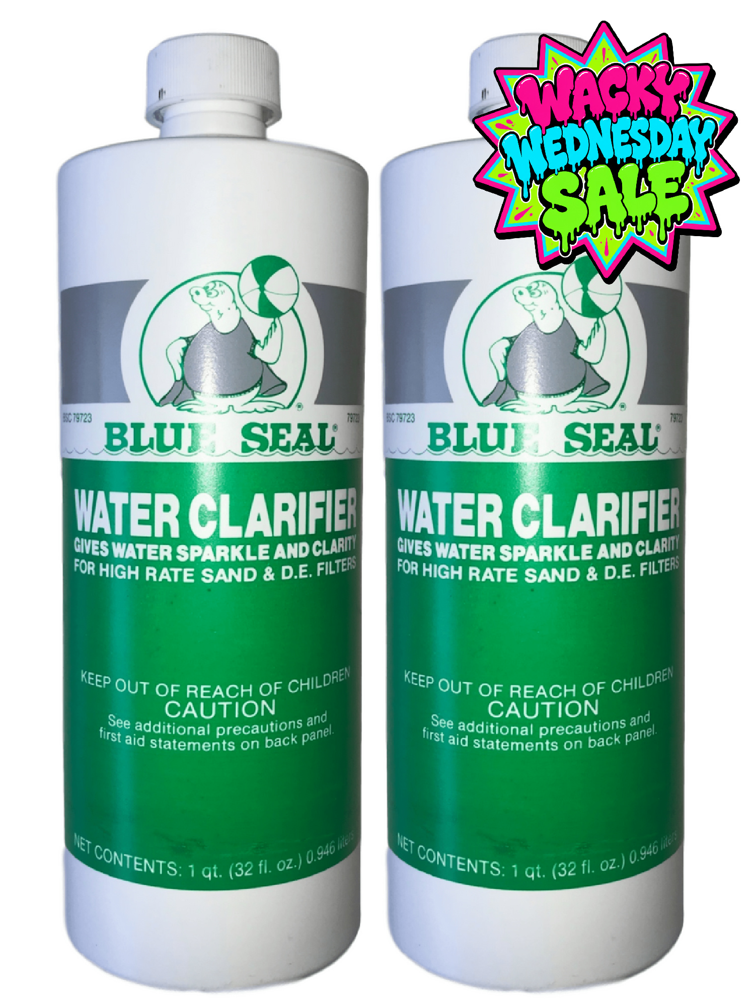 Blue Seal Quart Clarifier For Swimming Pools