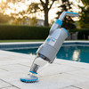 BLUE TORRENT: Yellow Jacket Battery Operated Cordless Handheld Swimming Pool Cleaner