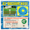 42 ft Vacuum Hoses 1 1/2" Swivel Cuff