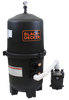 BLACK + DECKER 525 Q4 Cartridge Filter Tank & 1.5HP Dual Voltage Single Speed Pump