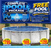 18' Round Tiffany Complete Pool Package - Price Includes Installation