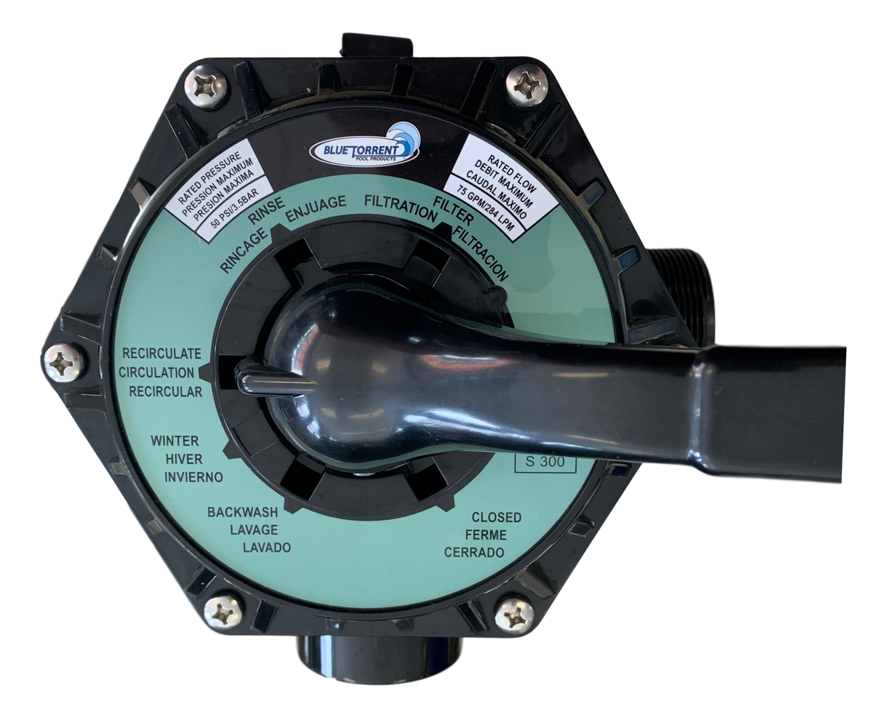 Blue Torrent Multiport Valve. - Island 