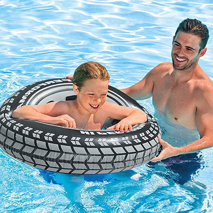 Tyre Inflatable Pool Tire Ring for Swimming Pools