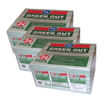 72 Pk Green Out Premium Pool Shock 72 - 1 Lb Bags