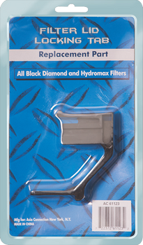 Black Diamond & Hydromatic Filter Lid Locking Tab Black Diamond & Hydromatic Filter Lid Locking Tab