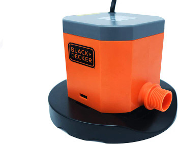 BLACK+DECKER 800 GPH Manual Pool Cover Pump