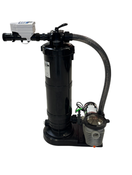 GEMINI Filtration Purification System With 1.5 HP Pump + 20,000 Gallon Smart Salt System