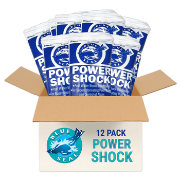 12 Pack Power Shock 1lb Bags Premium Calcium Hypochlorite Swimming Pool Shock