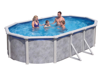 12x20 Oval Grey Valley Pool - Price Includes Installation