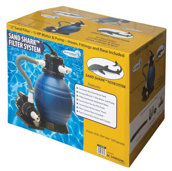Sand Shark Complete Pool Sand Filter System