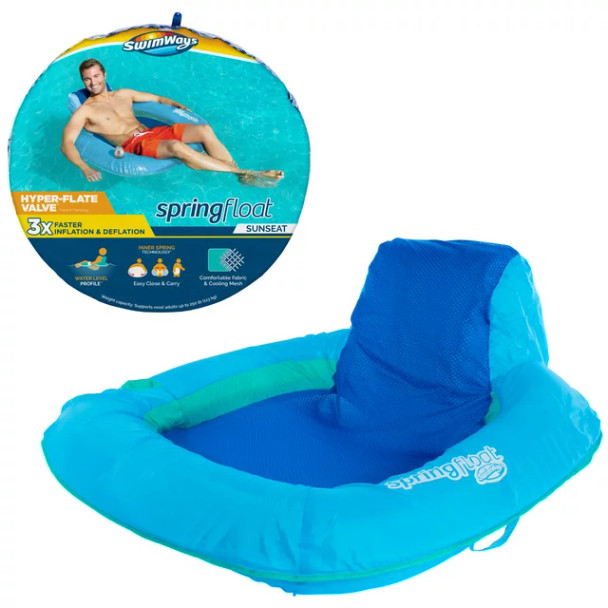 Spring Float Sunseat for Swimming Pools