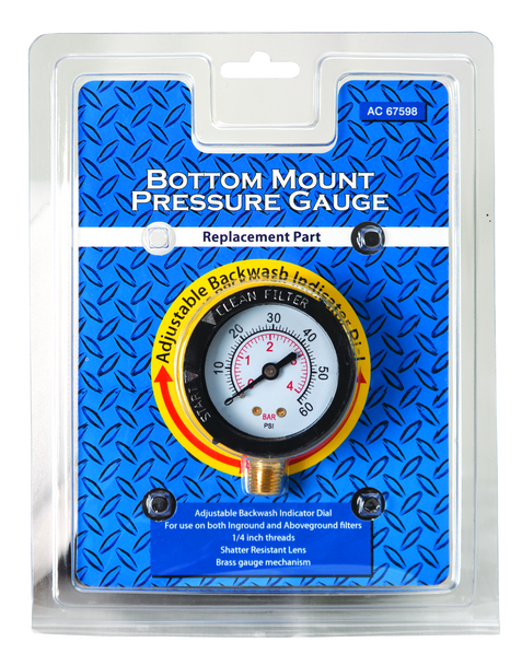 Universal Pressure Gauge Bottom Mount