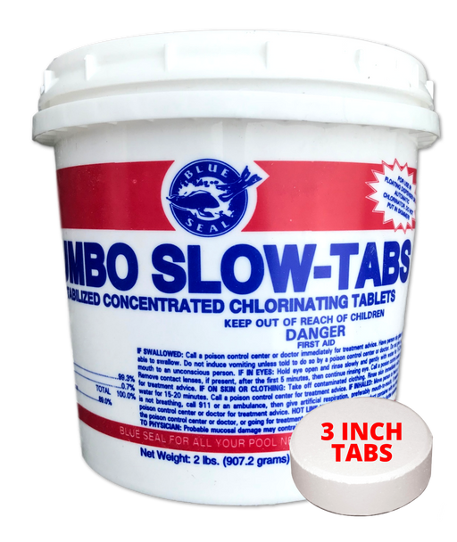 2 Lbs Jumbo Tabs 3 Inch Chlorine Tabs