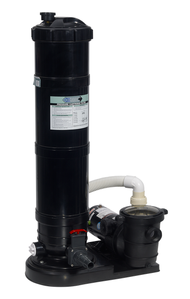 BLACK DIAMOND 180 Cartridge Filter With 1 HP Pump