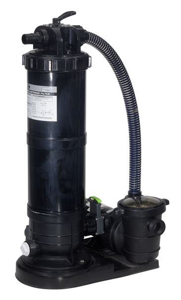 BLACK DIAMOND Power Klean 120 Cartridge Filter  With 1 HP Pump