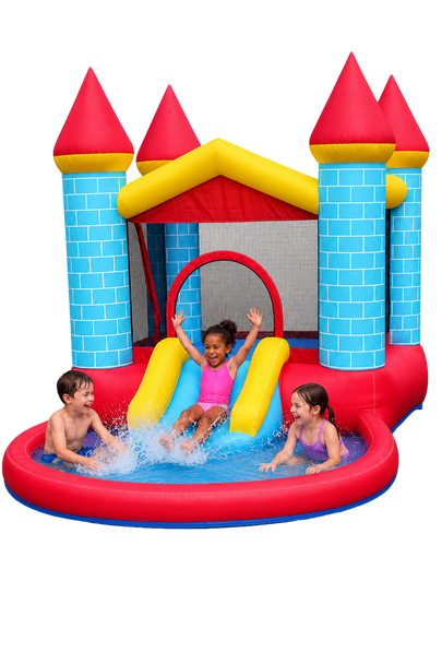 Summer Fun Jump Castle & Splash Pool
