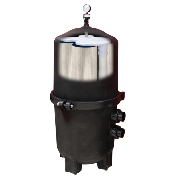 Black Diamond 525 Quad Cartridge Filter Tank For In Ground Swimming Pools