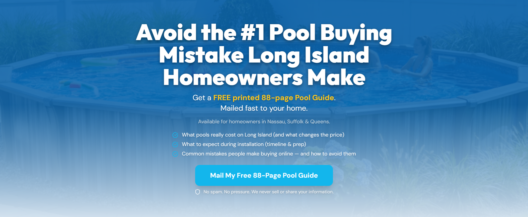 Long Island Pool Buying Guide
