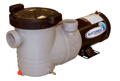 Blue Torrent 2 HP Cyclone Energy Star Listed Variable Speed In Ground  Swimming Pool Pump