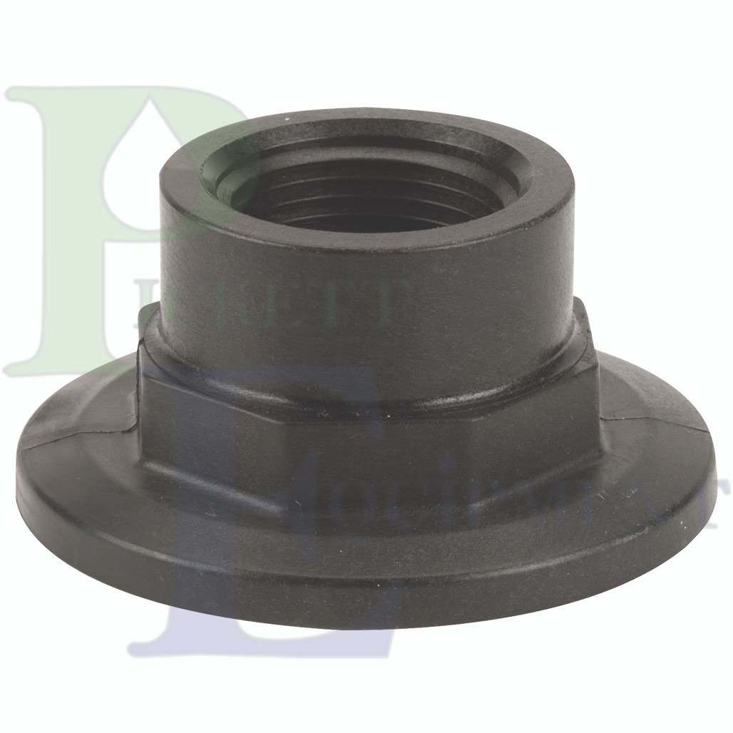 2" Flange Plug With 1" FPT