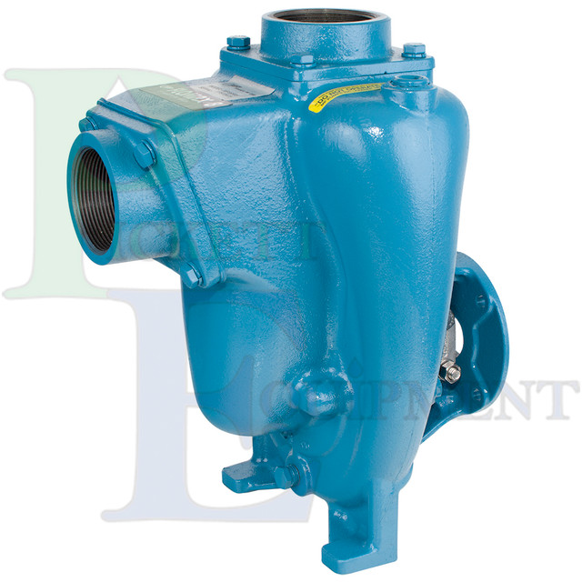 2” cast iron pump, five vane highflow steel impeller and wear plate