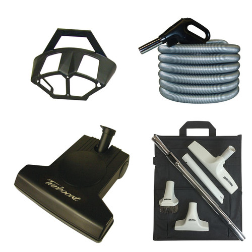 Turbopak Zoom Central Vacuum Kit | Turbocat Zoom Power Brush