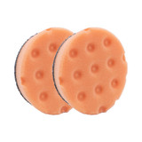Lake Country Mfg 3.5 in SDO CCS Orange Foam Polishing Pad 2 Pack