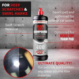 Menzerna Heavy Cut Compound 400 32 oz