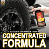 Pinnacle Advanced Wheel Cleaner Concentrate 16 oz (Case of 12) - PIN-400-N