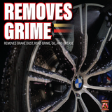 removes grime Wolfgang Tire and Wheel Cleaner
