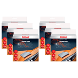 SONAX Microfiber Coating Towels - 6 Pack (Case of 6) - SON-451100