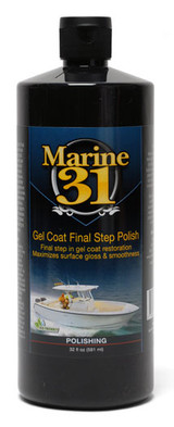 Marine 31 Gel Coat Final Step Polish 32 oz. (Case of 6) - M31-201